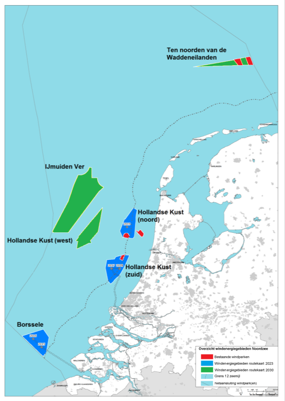routekaart wind op zee 2030